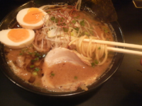 「濃厚味噌味玉麺」@森麺蔵の写真