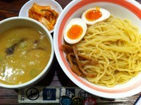 「鶏・豚骨つけそば」@らーめん つけそば 古今亭の写真