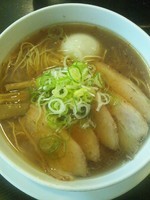 「香そば（醤油・全部のせ）」@徳川町 如水 本店の写真