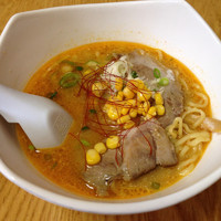 「ミルクみそラーメン(750円)」@牛乳屋食堂の写真