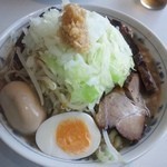 「こじチャーシュー味玉トッピング」@大勝軒満帆 行田店の写真