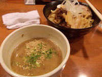 「つけそば（白）」@居酒屋ダイニング 一心の写真