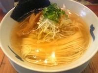 「辛味しおそば」@麺や食堂 本店の写真