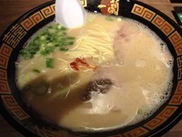 「天然とんこつラーメン＋替玉（790円＋160円）」@一蘭 柏店の写真