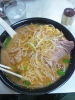 「ねぎみそらーめん」@和風とんこつら〜めん ふくろう 本店の写真