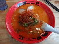 「辛コクラーメン（並）」@天下一品 木津川店の写真