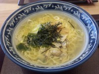 「【今月のラーメン】あさりをたっぷり使った塩ラーメン」@お食事処「だんらん」の写真