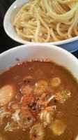 「辛つけ麺大盛り＋味玉」@麺屋 和利道 waritoの写真