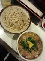 「味噌カレーつけそば（中盛）」@麺処 まるよし商店の写真