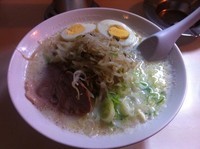 「牛乳ラーメン」@札幌ラーメンこぐまの写真