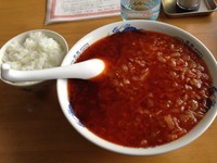 「タンタンメン＋ライス」@らーめん原田 小見川店の写真