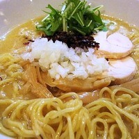 「濃厚鶏そば（塩）　680円（大盛同料金）」@鶏そば 七星の写真