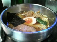 「醤油らーめん(あっさり)750円」@ZUND-BARの写真