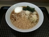 「朝そば」@名代富士そば 駒込店の写真