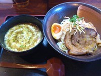 「カレーつけ麺（麺少なめ）７５０円」@和風らーめん 凪の写真