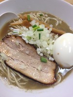 「特濃煮干そば　S(塩)￥760＋味玉￥100」@煮干中華ソバ イチカワの写真