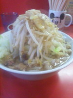 「ミニラーメン（ヤサイ,アブラ,タマネギ）」@麺屋 桐龍の写真