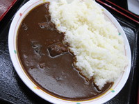 「ビーフカレー￥６００」@東北自動車道 佐野SA 上りスナックコーナーの写真