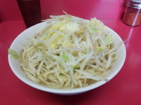 「小ラーメン（ニンニク）（650円）」@ラーメン二郎 千住大橋駅前店の写真