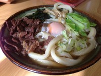 「肉玉うどん 大 650円」@渡辺うどんの写真