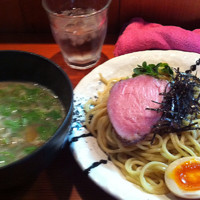 「濃厚豚骨魚介味玉つけ麺 柚子７８０円」@麺処 ほん田の写真