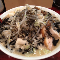 「ラーブタ黒¥850」@ゴリラーメンの写真