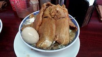 「ふじ麺＋バカ豚＋味玉(クーポン使用)」@明神角ふじの写真