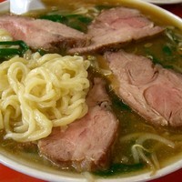 「スタミナラーメン￥630＋チャーシュー￥200＋大盛￥100」@手打ちらーめん 天狗の写真