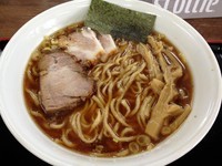 「らーめん大盛（６５０円＋１００円）太麺」@らーめん うさぎやの写真