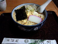 「玉子とじそば ￥650」@やぶ忠の写真