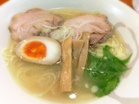 「塩ラーメン」@爆じゅう餃子 餃点の写真