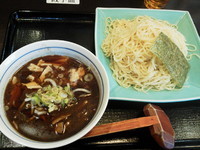 「本節つけ麺：醤油（大盛り）」@本節鰹だしらぁめん めん組 松本店の写真