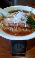 「ラーメン（醤油）大盛り　７００円」@RAMEN&DINING ARAKAN らーめん阿羅漢の写真