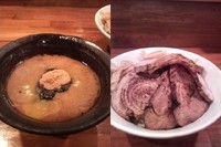 「つけそば300g（￥850円）＋肉増1（￥100円）」@喜元門 水戸笠原店の写真