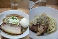 「特濃煮干しそば￥760円+味玉￥100円+和え玉￥150円」@煮干中華ソバ イチカワの写真