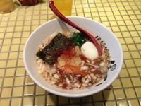 「パイナップル塩ラーメン+味玉」@パイナップルラーメン屋さん パパパパパインの写真