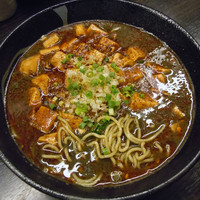 「麻婆坦々麺(黒)」@熱烈タンタン麺 五味五香の写真