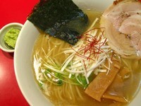「塩わさびらーめん」@らーめん・つけめん こてんぱんの写真