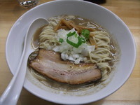 「特濃煮干しそば（塩）」@煮干中華ソバ イチカワの写真