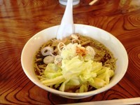 「焦がし醤油ラーメン大盛り」@麺や のかぜの写真