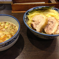 「特製つけ麺中盛」@中華そば わた井の写真