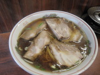 「チャーシュー麺600円＋大盛り100円」@喜楽の写真