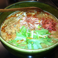 「胡麻みそ担担麺¥980」@東京スタイルみそラーメン ど・みそ ららぽーと豊洲店の写真