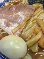 「ラーメン　味玉　８００円」@中華そば べんてんの写真