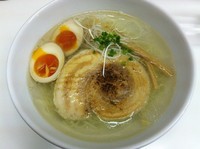 「味玉塩らぁ麺」@麺や金時の写真