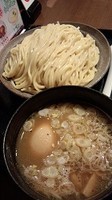 「つけめん　味玉」@三ツ矢堂製麺 川越店の写真