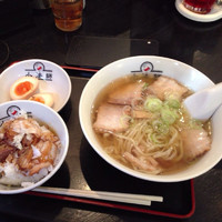 「炙りご飯セット（850円）」@喜多方ラーメン 坂内 西五反田店の写真