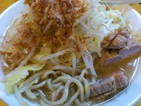「塩ラーメン 鰹節　￥750」@ラーメン二郎 荻窪店の写真