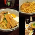かまたま〜めん大盛800円（夜15食限定）目玉焼き100円