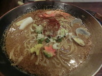 「漁師の味噌らーめん（800円）　※冬季限定」@麺バカ息子の写真